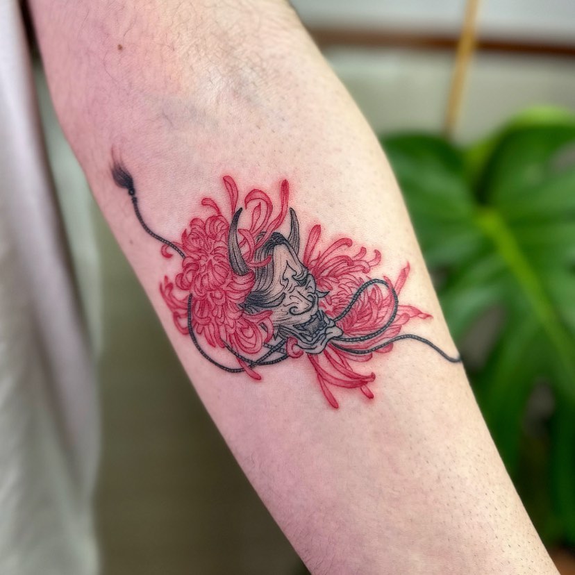 10 AMAZING SAMURAI TATTOO IDEAS + MEANINGS 19 Minimalist Samurai Tattoo