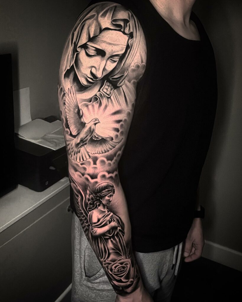 Amazing Dove Tattoo Designs & Their Meaning 14 Dove Tattoo