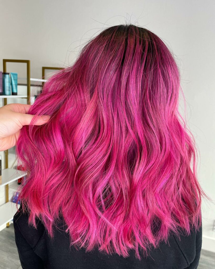 45 Pink Hairstyles to Add a Pop of Color to Your Look in 2024 15 Turn Heads With Hot Pink