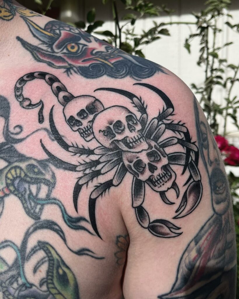 BEAUTIFUL SHOULDER TATTOO IDEAS FOR WOMEN IN 2024 24 Skull Shoulder Tattoo