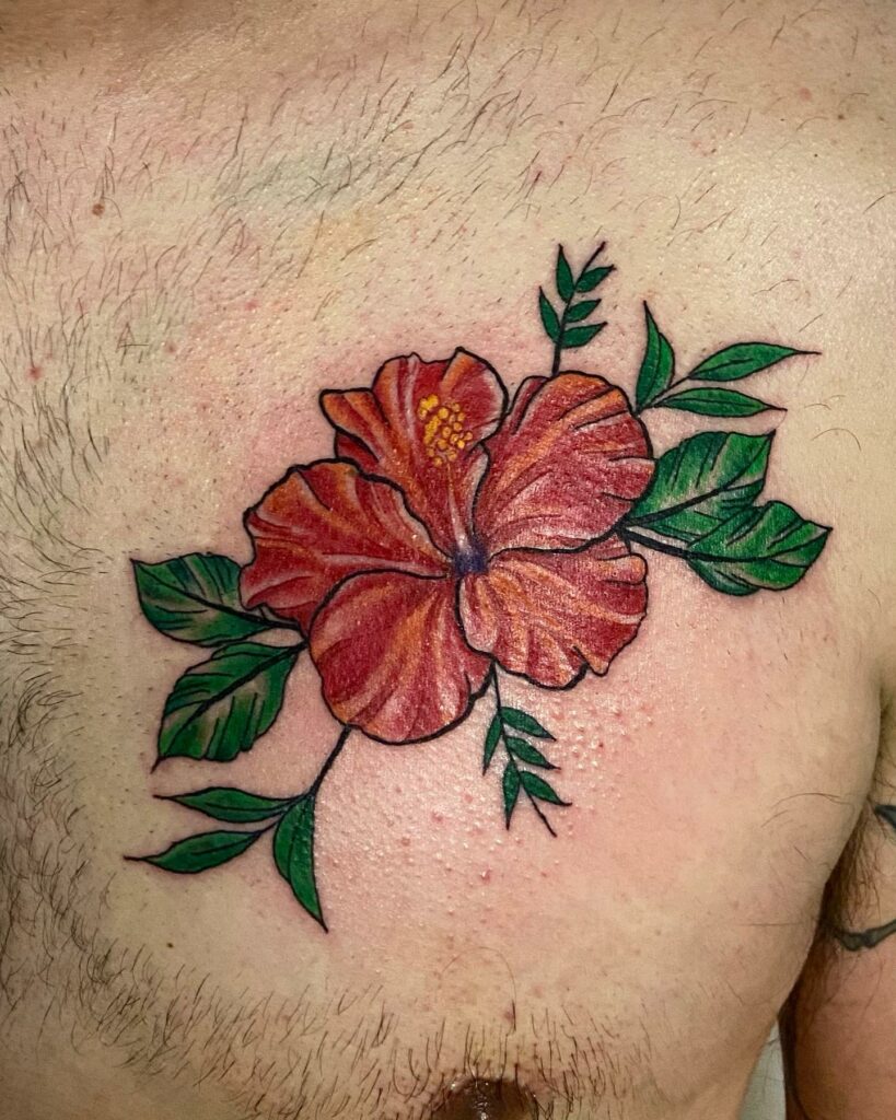 AMAZING HIBISCUS TATTOOS IDEAS ALONG WITH THEIR MEANINGS - UPDATED FOR 2024 23 Ornamental Hibiscus Tattoos
