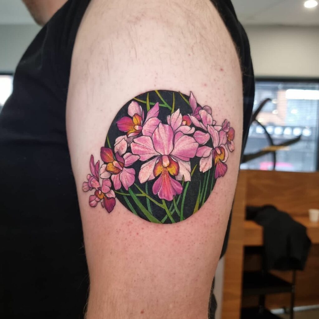 AMAZING ORCHID TATTOOS + THEIR COOL MEANINGS 27 Realistic Orchid Tattoos