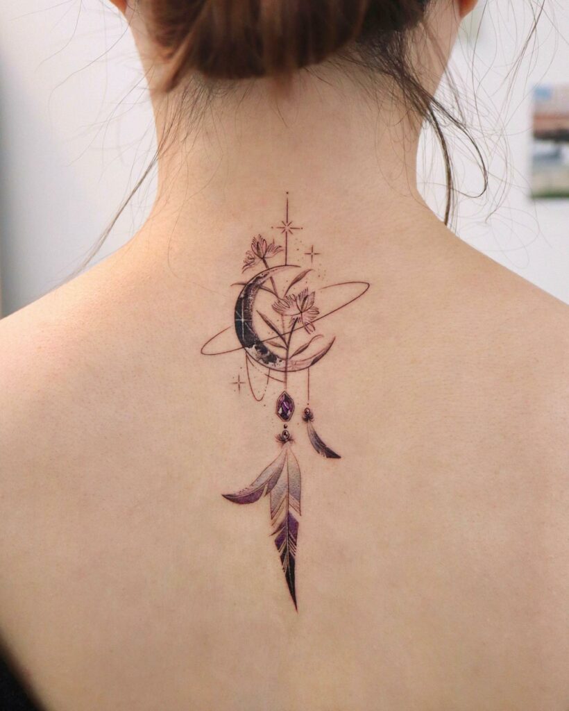 AMAZING PROTECTION TATTOO DESIGNS & MEANINGS IN 2024 13 Dreamcatcher Tattoo