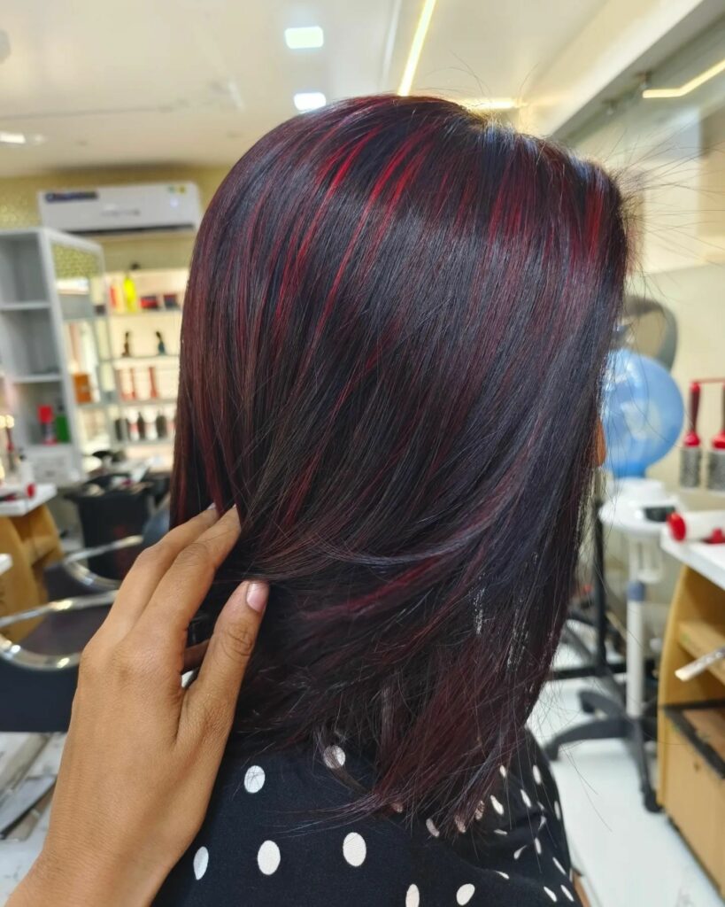 55 Bold Burgundy Dark Red Hair Ideas to Try in 2024 19 Black and Burgundy Hair