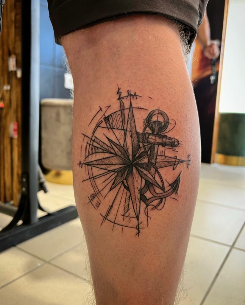 10 AMAZING COMPASS TATTOO DESIGNS TO INSPIRE YOU IN 2024! 12 Compass Tattoo