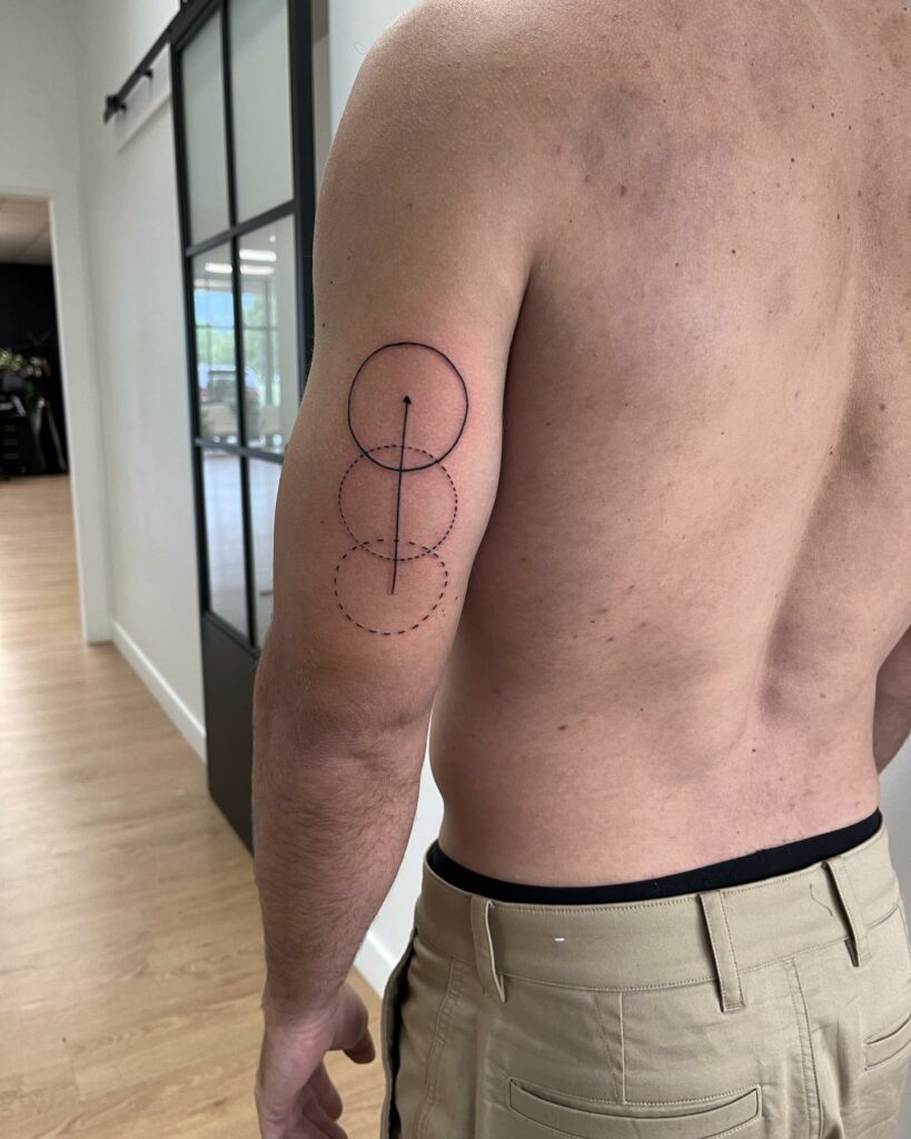 10 BEST STRENGTH TATTOOS WE'VE SEEN IN 2024! 21 Circle Tattoo