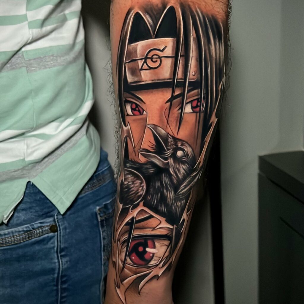 Amazing Sharingan Tattoo Designs To Inspire You in 2024 15 Sharingan Tattoo