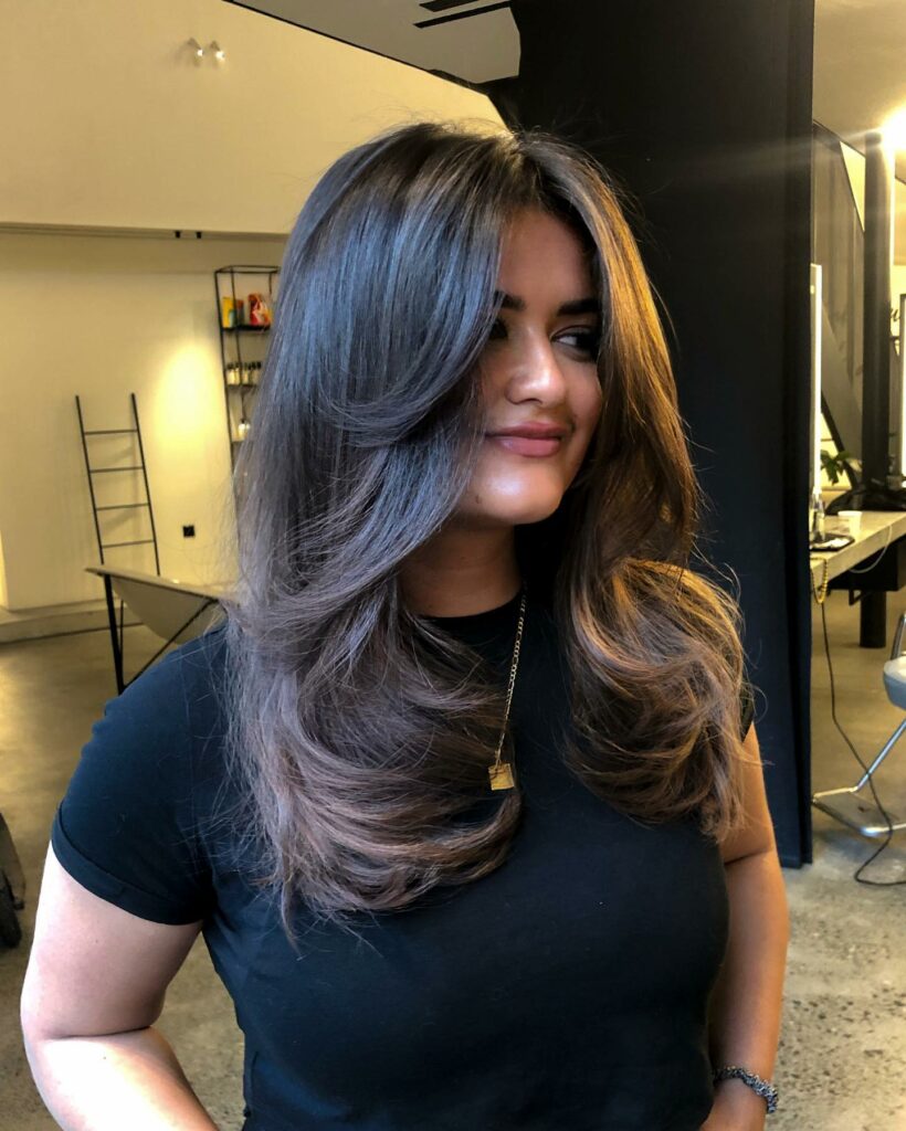 25 Butterfly Haircut Ideas to Elevate Your Style in 2024 10 The Classic Butterfly Cut for Long Hair