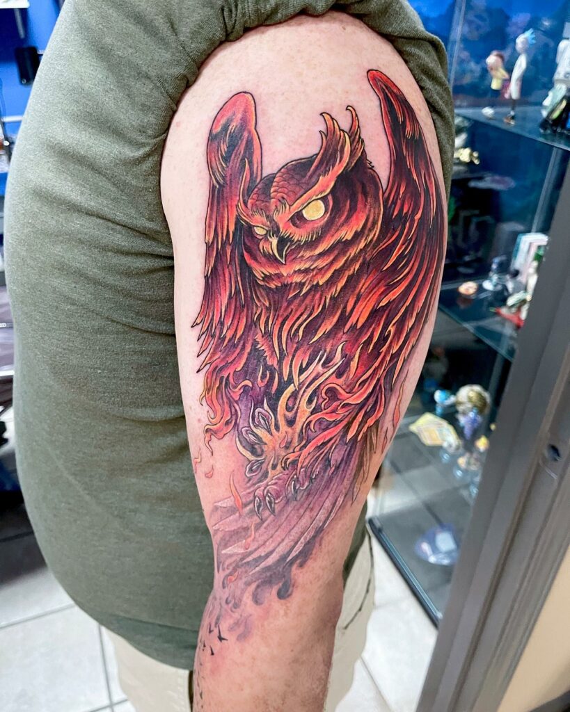 BEAUTIFUL BIRD TATTOO DESIGN YOU NEED TO SEE IN 2024 12 Owl Tattoo