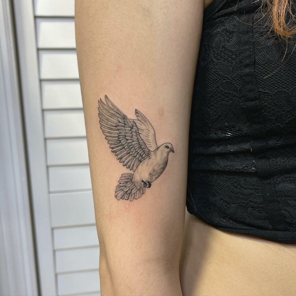 Amazing Dove Tattoo Designs & Their Meaning 12 Dove Tattoo