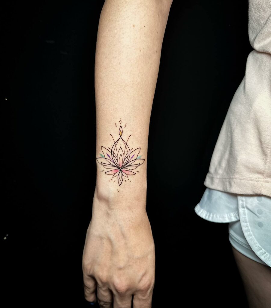 10 BEST STRENGTH TATTOOS WE'VE SEEN IN 2024! 18 Lotus Tattoo