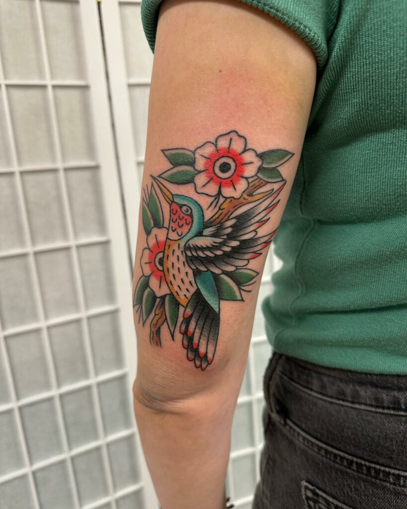 BEAUTIFUL BIRD TATTOO DESIGN YOU NEED TO SEE IN 2024 11 Hummingbird Tattoo