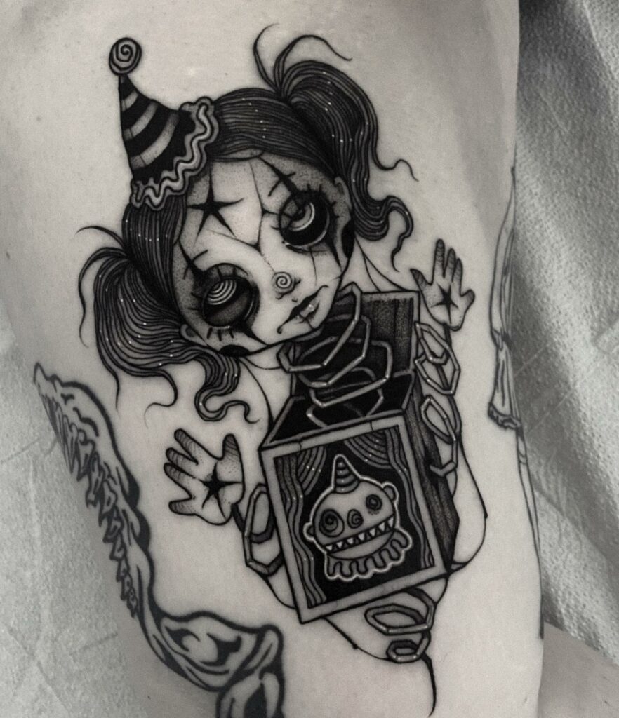 AMAZING CLOWN TATTOO IDEAS & THEIR MEANINGS 10 Clown Tattoos