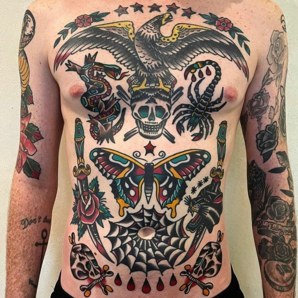 Chest Tattoo Pain - How Bad Is It & How To Reduce It In 2024 13 Chest Tattoo