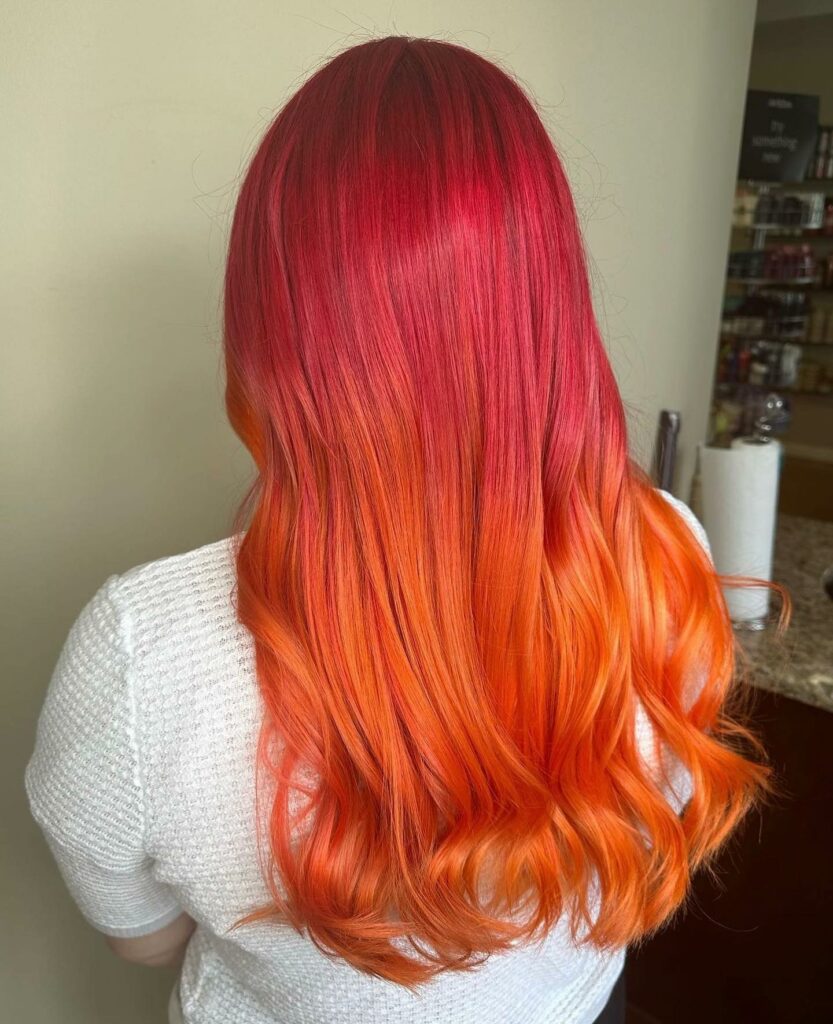 45 Pink Hairstyles to Add a Pop of Color to Your Look in 2024 25 Pink and Orange