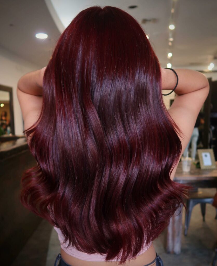 55 Bold Burgundy Dark Red Hair Ideas to Try in 2024 27 Mahogany Meets Burgundy