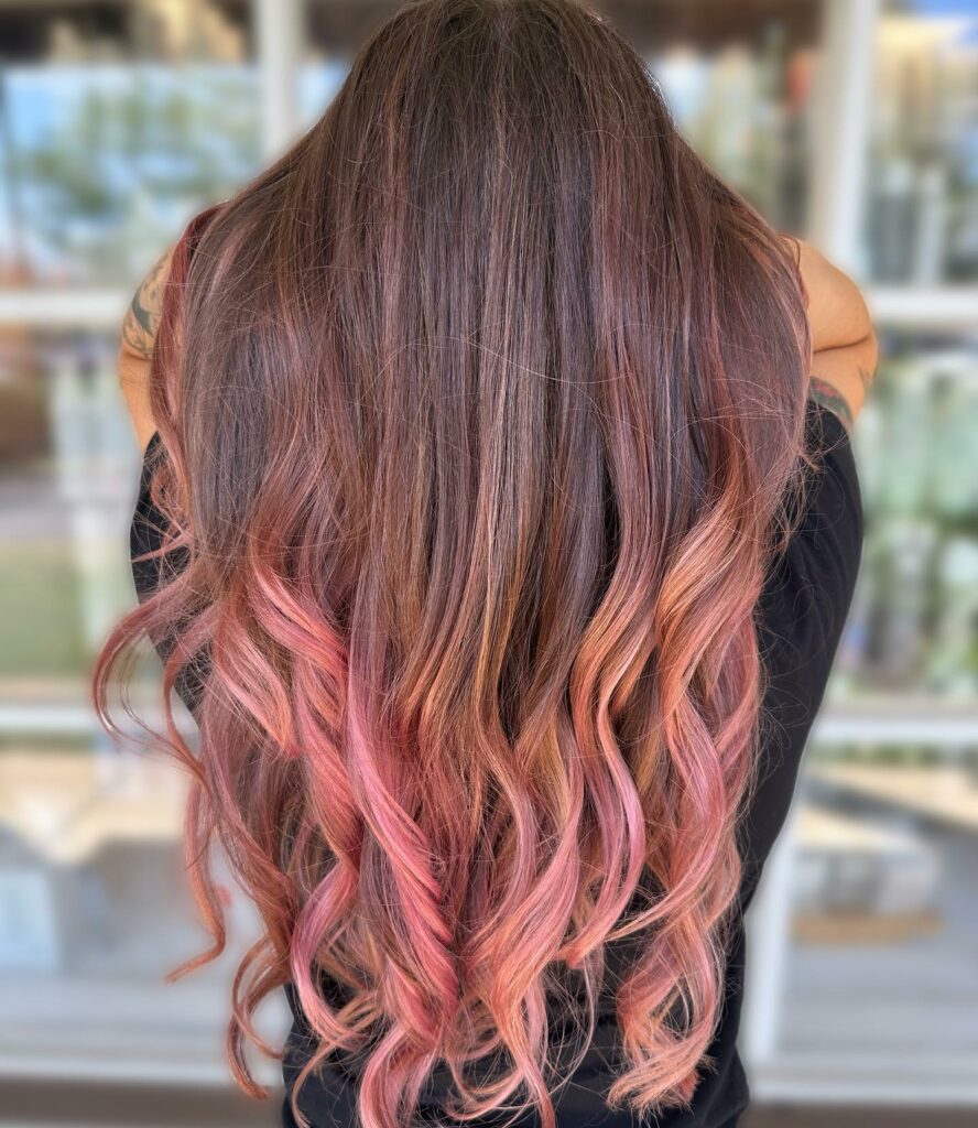 35 Reddish Brown Hair Color Ideas to Try in 2024 42 Pink and Red-Brown