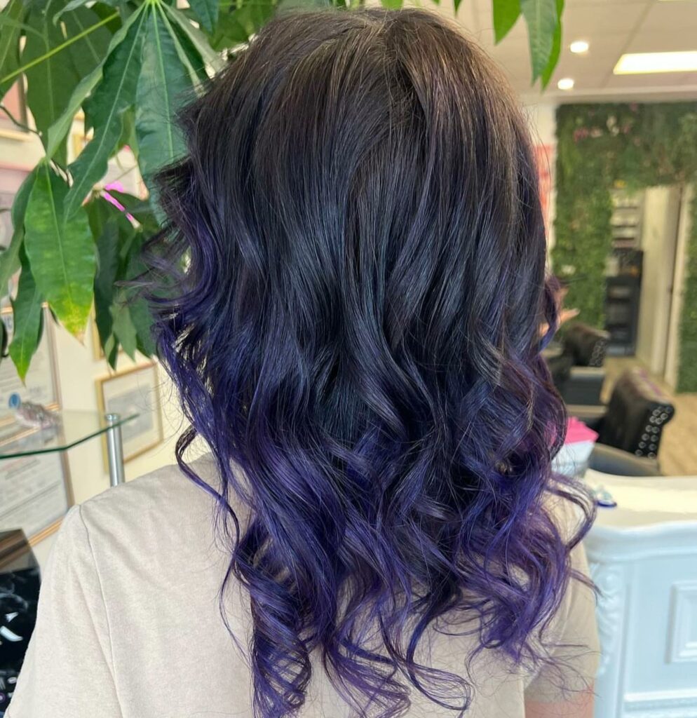 40 Purple Highlight Hair Ideas to Try in 2024 31 Pops of Purple