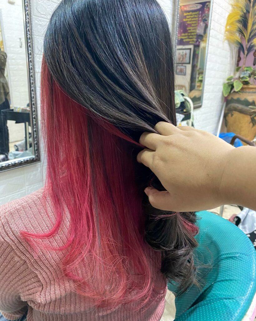 25 Caramel Brown Hair With Red Highlights Ideas to Try in 2024 16 Hidden Highlights in Red