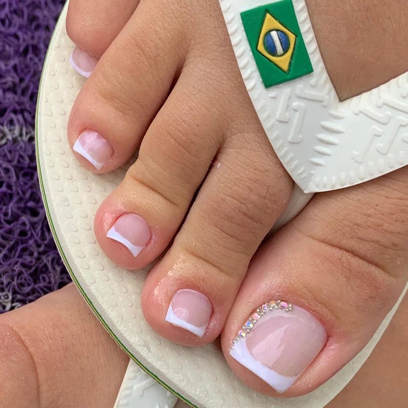 26 LATEST PINK PEDICURE IDEAS TO TRY IN 2024! 25