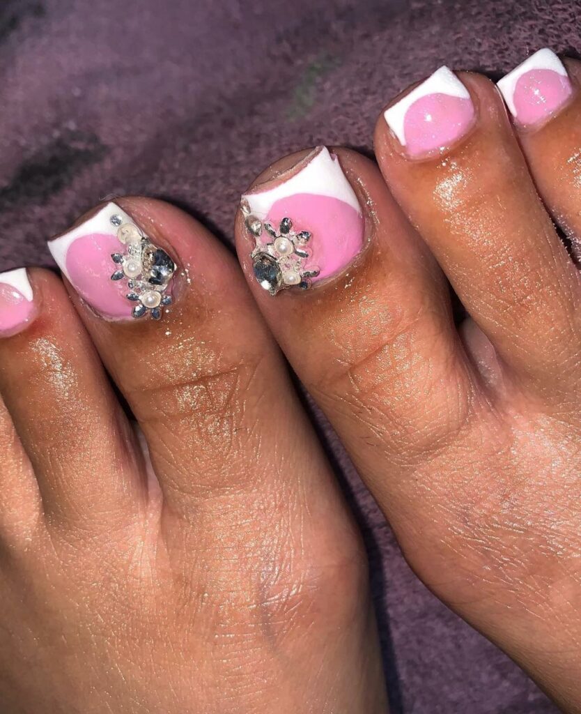 30 Wedding Pedicure Ideas to Match Your Bridal Look in 2024 27 Trendy Lilac Nail Art Escape
