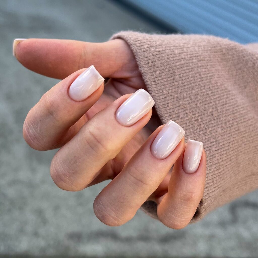Experiment with 30 Short Square Nail Designs in 2024 12 Nude On Short Square Nails
