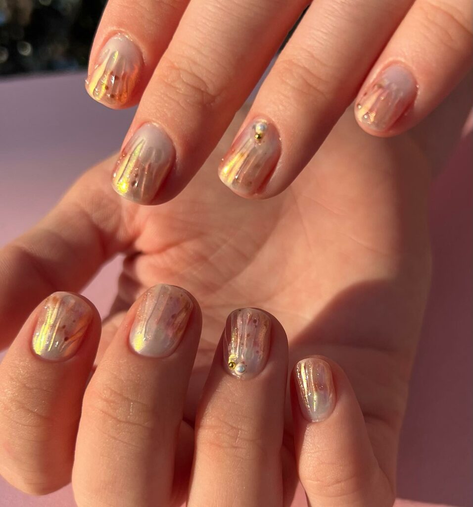 Feel Tropical with 35 Tropical Nails Designs for 2024 27 Pink Ombre Sea Nails