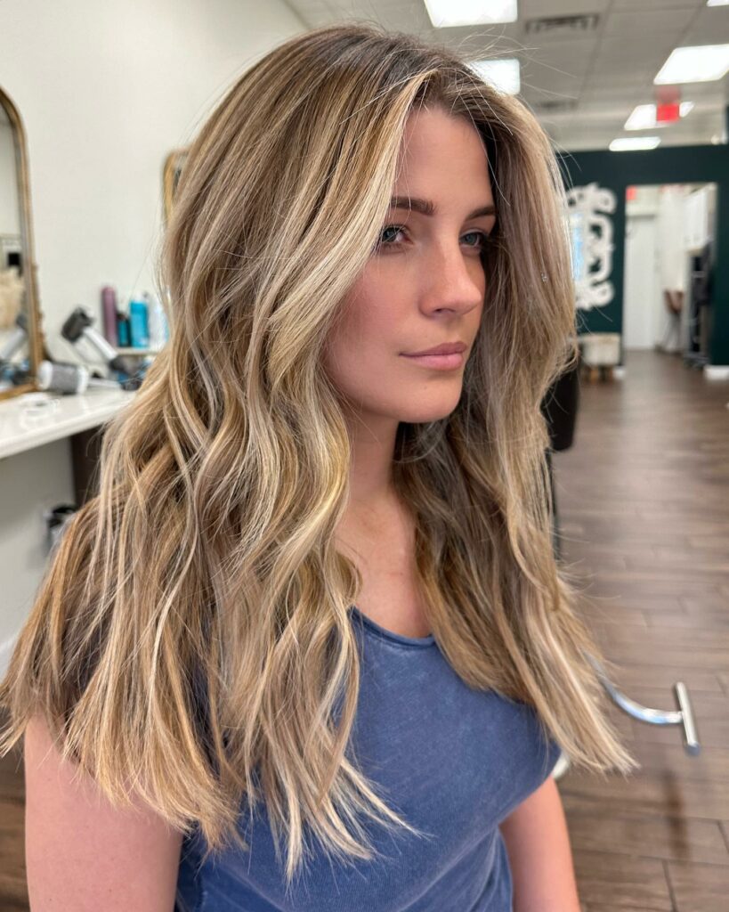 44 Trendy Blonde Highlights On Brown Hair Ideas to Try in 2024 28 Edge It Up with Sandy Brown Crop