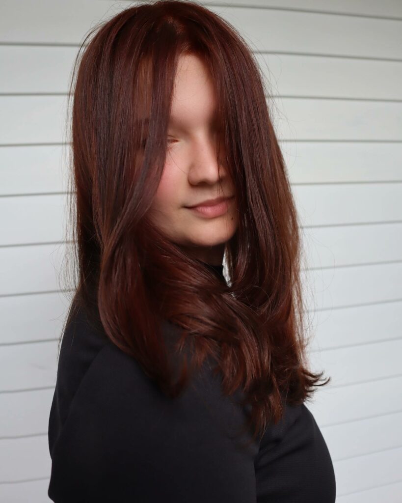 35 Reddish Brown Hair Color Ideas to Try in 2024 22 Dark Red Brown Hair Color