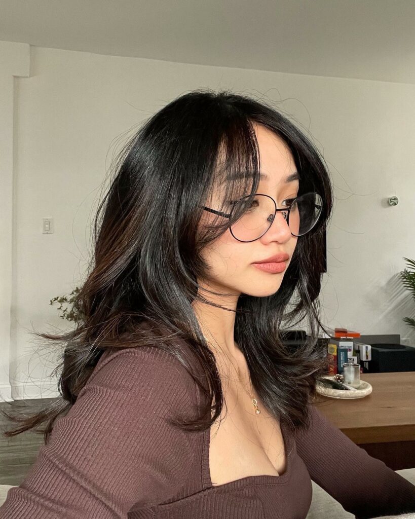 25 Long Layers With Curtain Bangs Hair Ideas to Try in 2024 18 Side-Parted Curtain Bangs