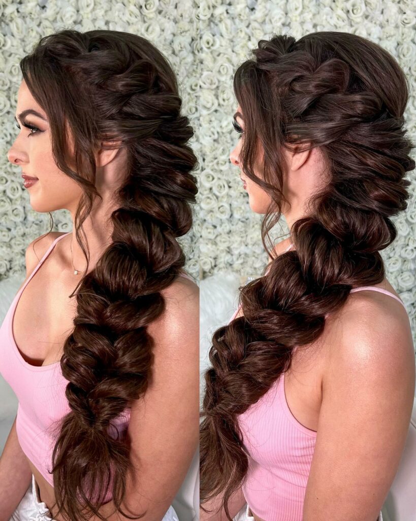 25 Bubble Braids Ideas to Try in 2024 17 Easy Side Braid