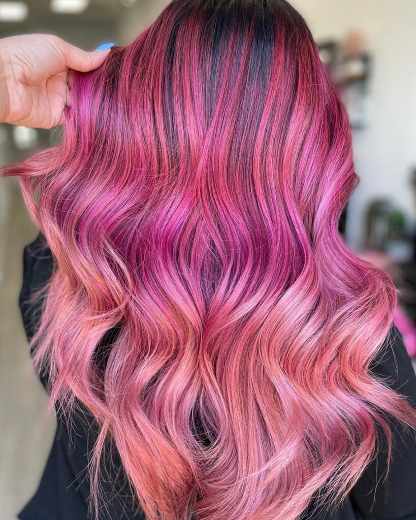 55 Dirty Blonde Ideas to Try in 2024 25 Pink Highlights