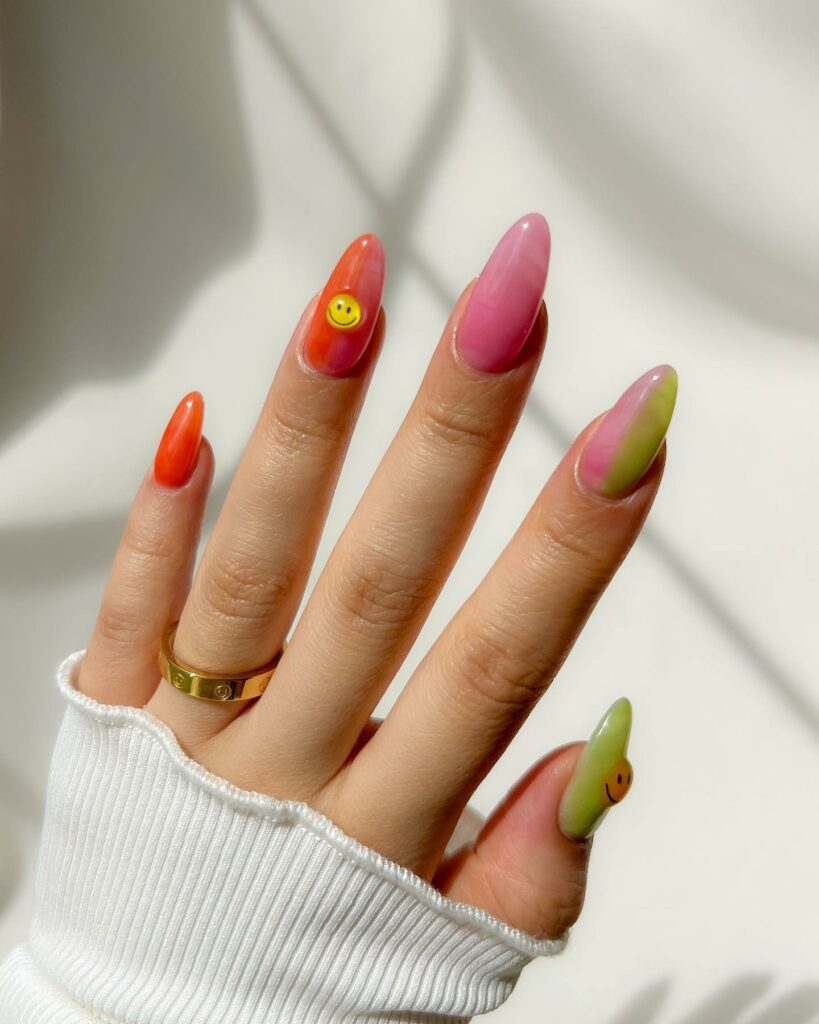 Show Off 25 Smiley Face Nail Designs in 2024 33 Jelly Smileys