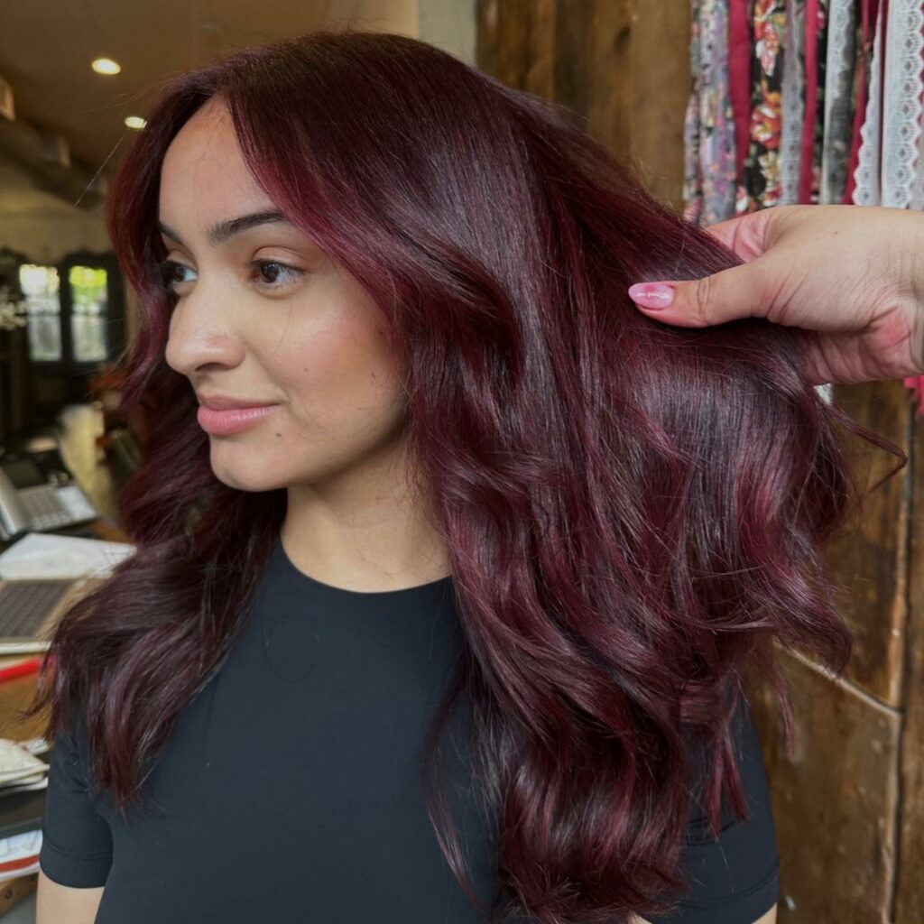 35 Dark Red Hair Ideas to Add Drama to Your Look in 2024 30 Deep Burgundy Hair Color