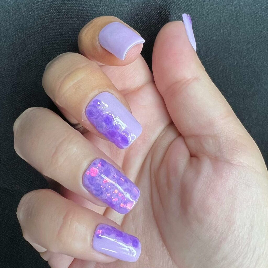 Discover 35 Lovely Lilac Nail Designs to Try in 2024 38 Lilac & Lavender Duo