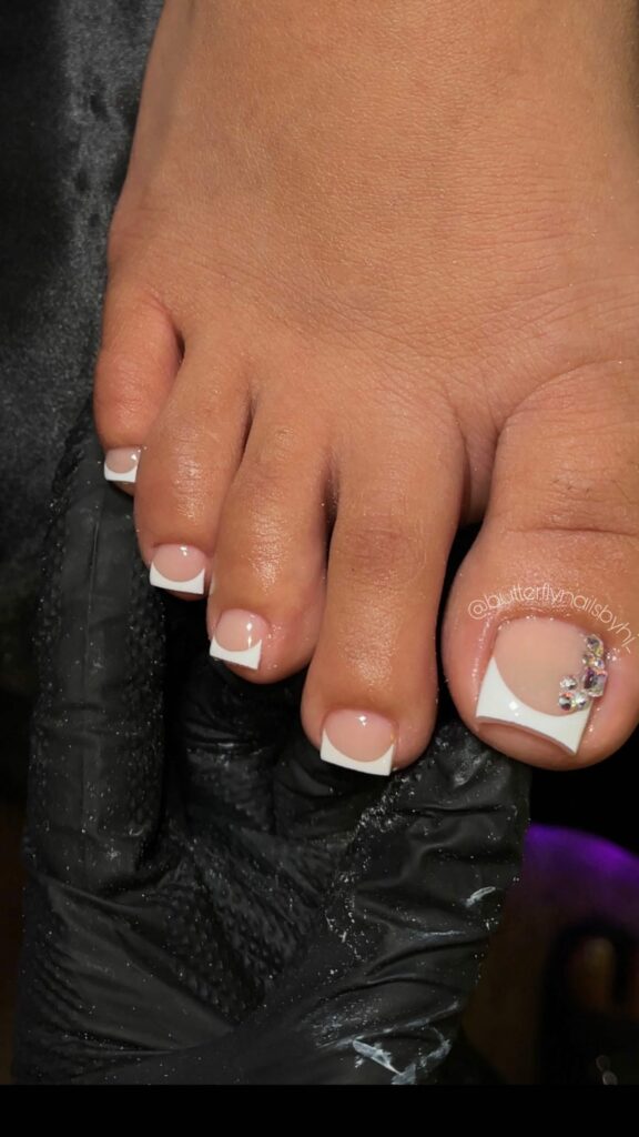 25 French Pedicure Ideas to Elevate Your Style in 2024 20 Dazzling Classic