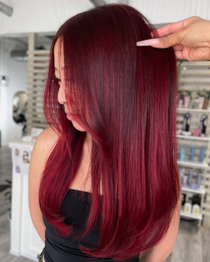 55 Bold Burgundy Dark Red Hair Ideas to Try in 2024 59 Intense Light Burgundy