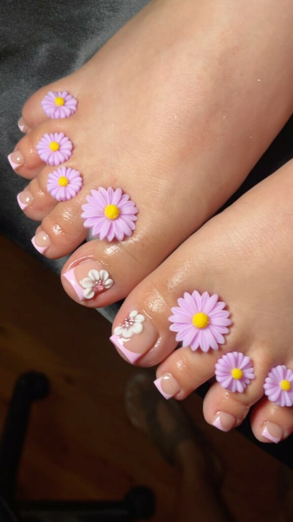 25 French Pedicure Ideas to Elevate Your Style in 2024 19 Blooming Beauty
