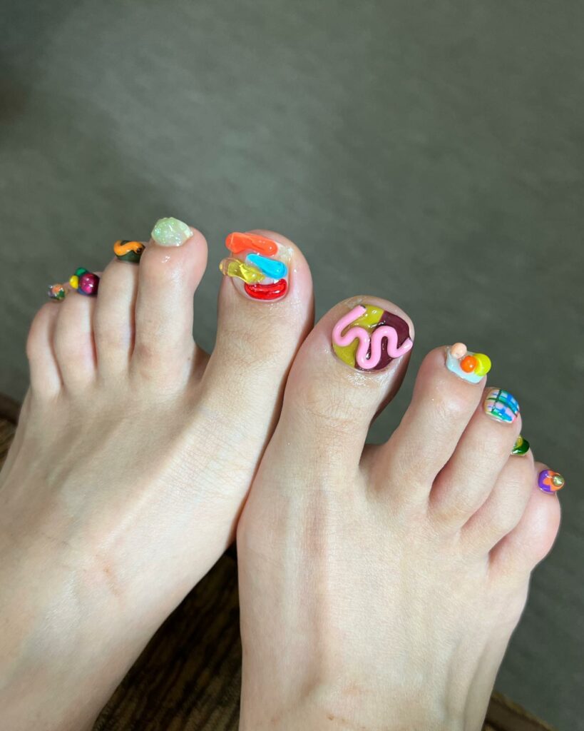 35 Rainbow Pedicure Ideas to Add Vibrancy to Your Look in 2024 36 Rainbow Cartoons