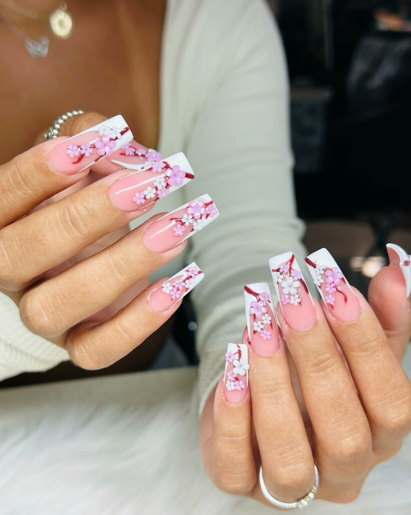 Discover 35 Lovely Lilac Nail Designs to Try in 2024 46 Cherry Blossoms