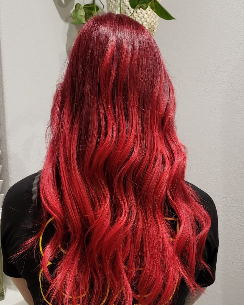 35 Dark Red Hair Ideas to Add Drama to Your Look in 2024 21 Bright Neon Shades of Dark Red Hair
