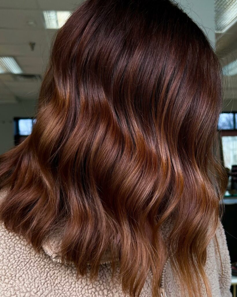 35 Copper Hair Color Ideas to Spice Up Your Look in 2024 11 Dark Copper Hair Color with Depth