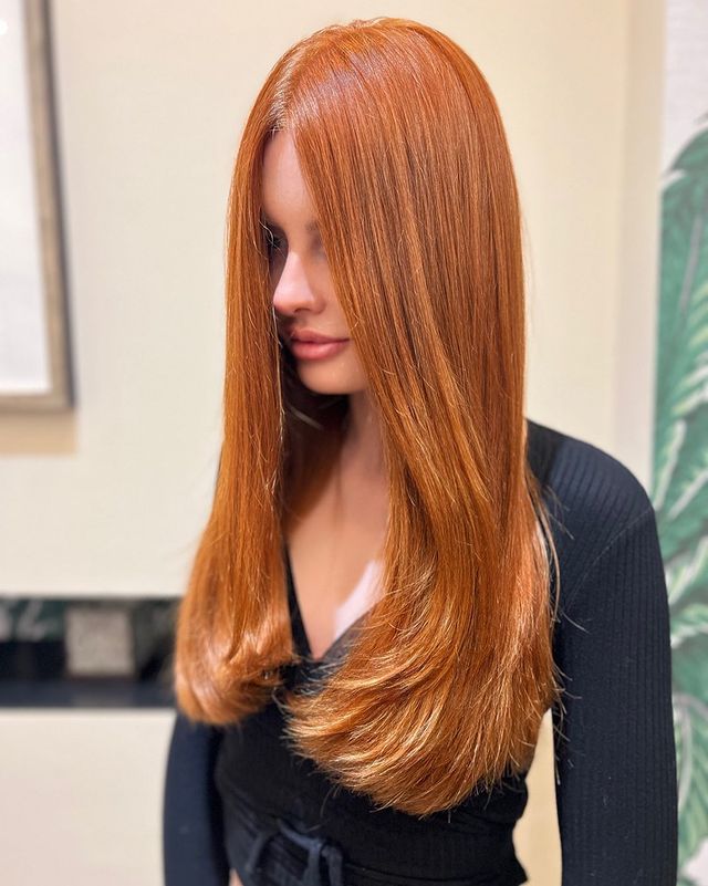 35 Strawberry Blonde Hair Ideas to Try in 2024 37 Straight Strawberry Blonde