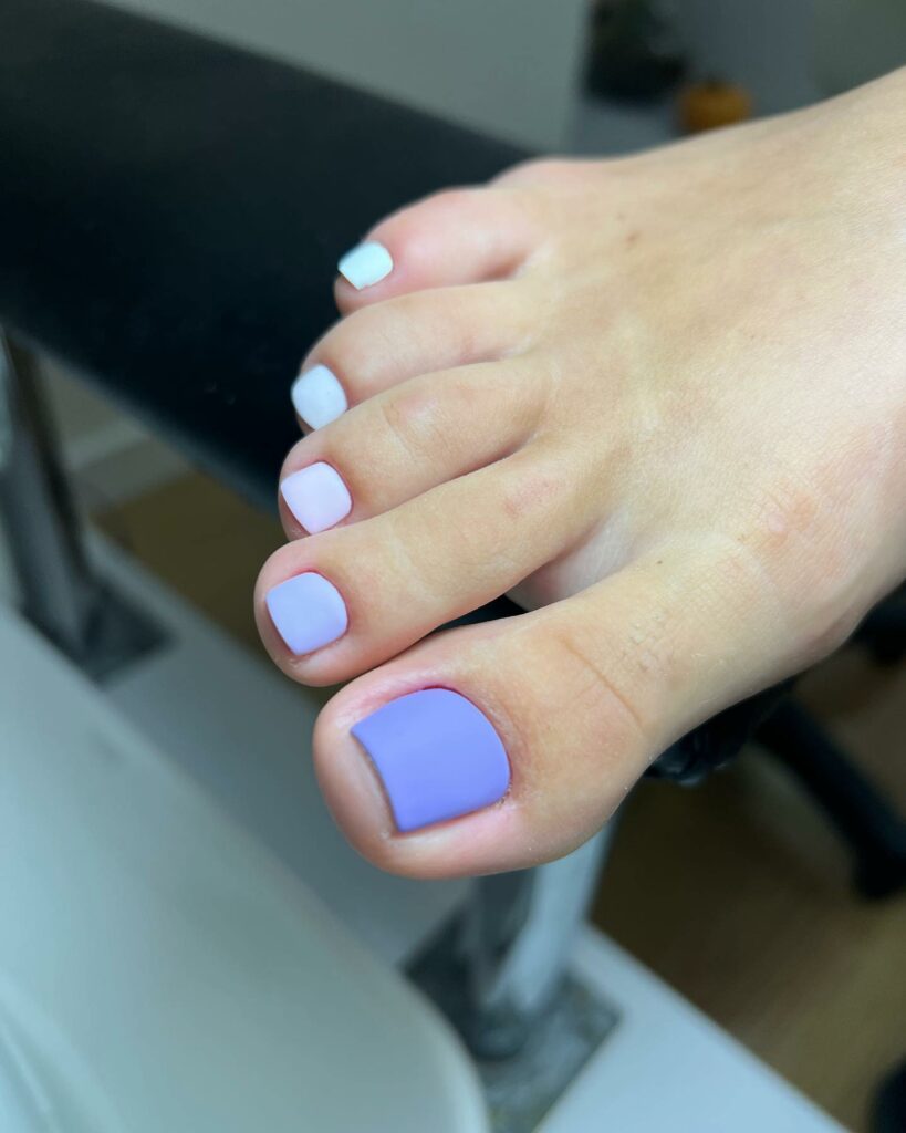 25 Light Purple Pedicure Ideas to Try in 2024 26 Matte Lavender