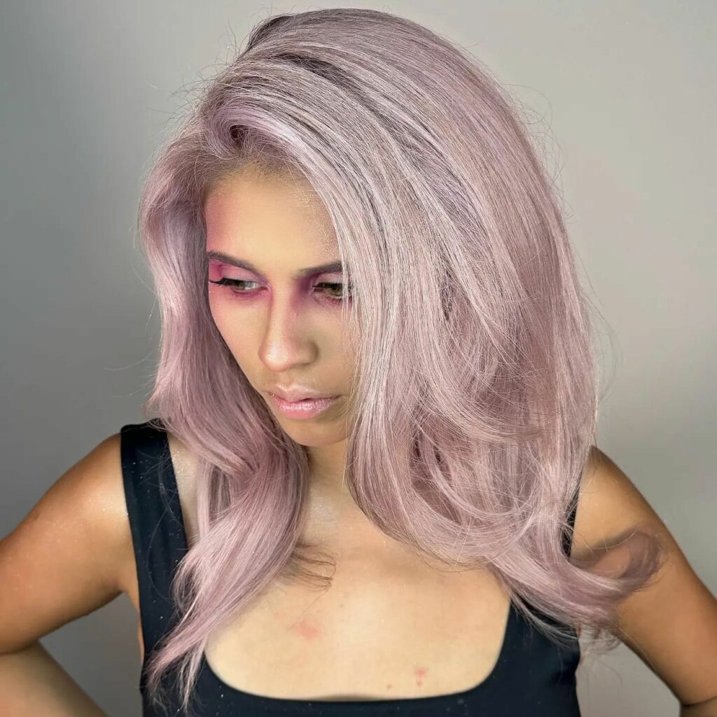 25 Silver Hair Colour Ideas to Embrace in 2024 19 Silver Pink Hair