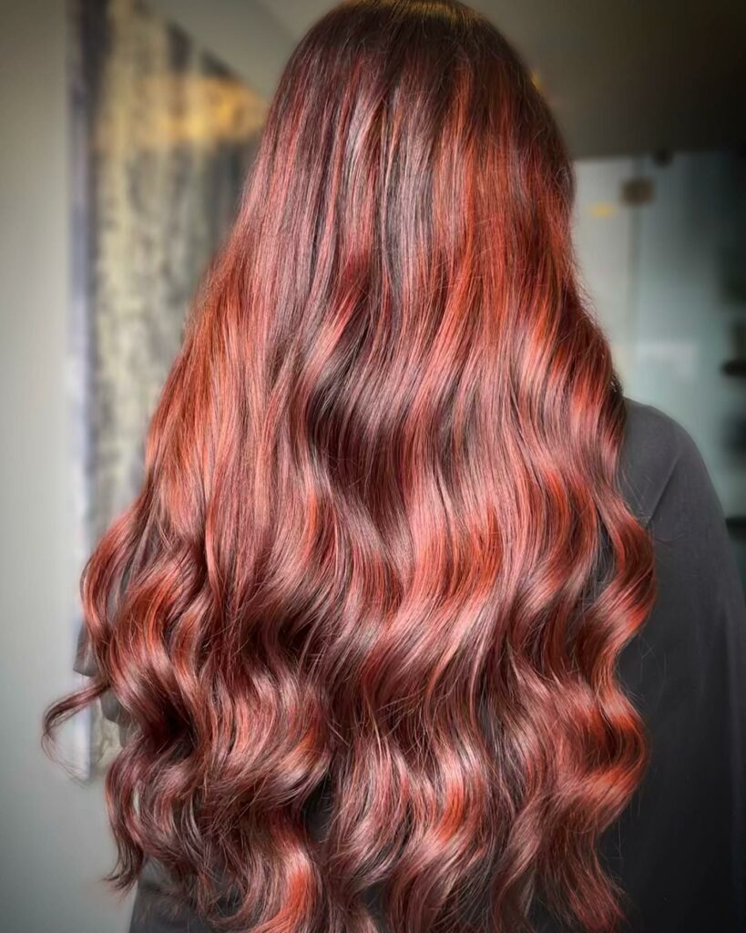 35 Reddish Brown Hair Color Ideas to Try in 2024 44 Warm Copper Red Balayage