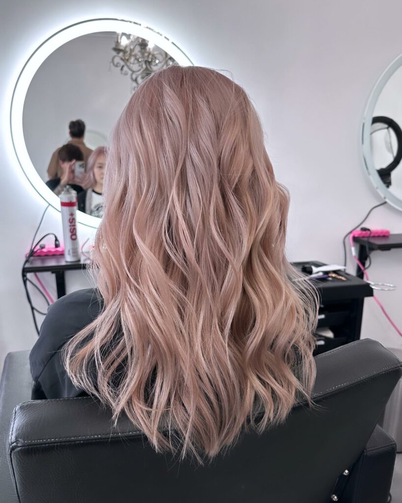 25 Ashe Blonde Ideas to Try in 2024 13 Rose Tinted Ash Blonde