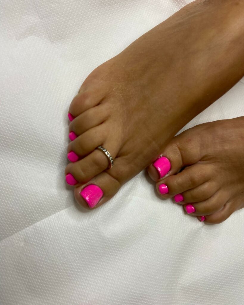 30 Wedding Pedicure Ideas to Match Your Bridal Look in 2024 24 Chic Pink Pedicure Fiesta