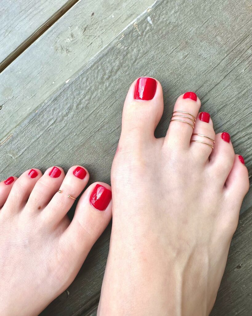 29 Vibrant Summer Pedicure Color Designs to Experiment within 2024 10 Fiery Reds to Ignite Your Summer