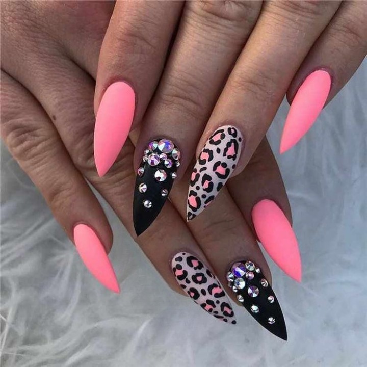 Add a Pop with 25 Cheetah Print Nails in 2024 30 Inner Animal